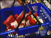  Shopping cart with vitamins